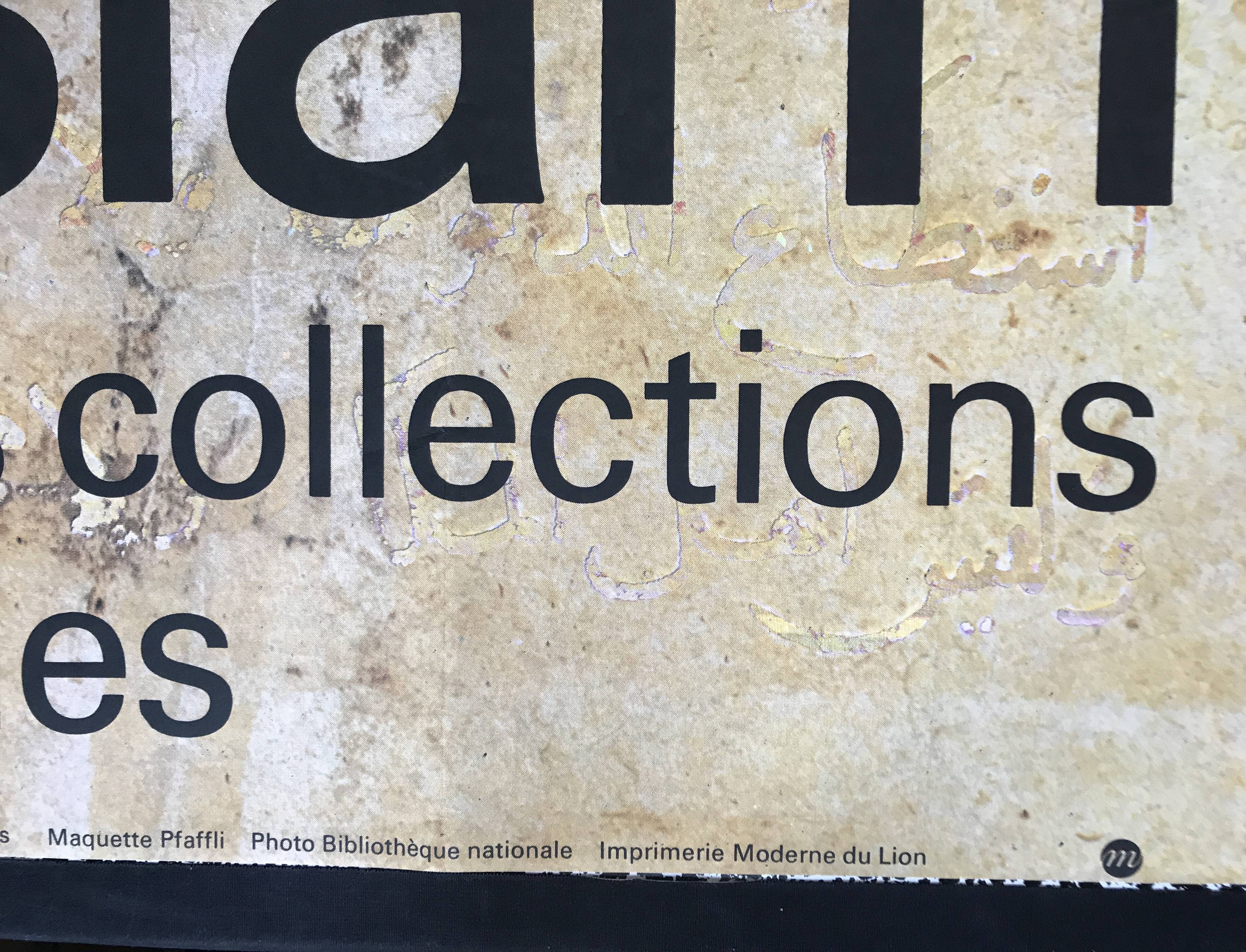Original poster of the exhibition Islam in the National Collections, 1977 (Large format)