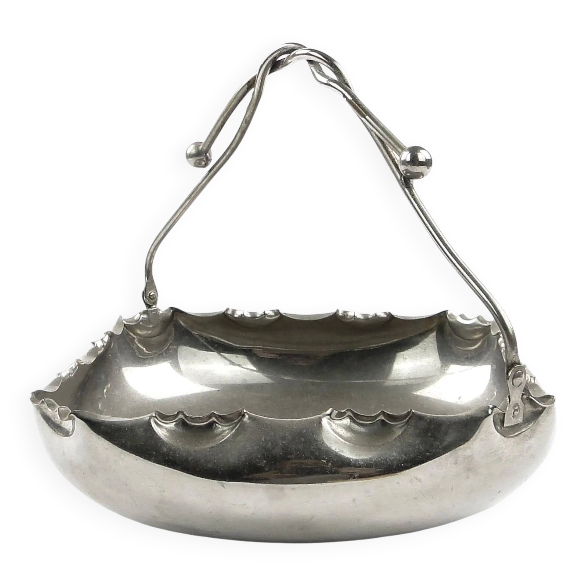 Fruit basket, Art Nouveau, Kaiser, Germany, early 20th century