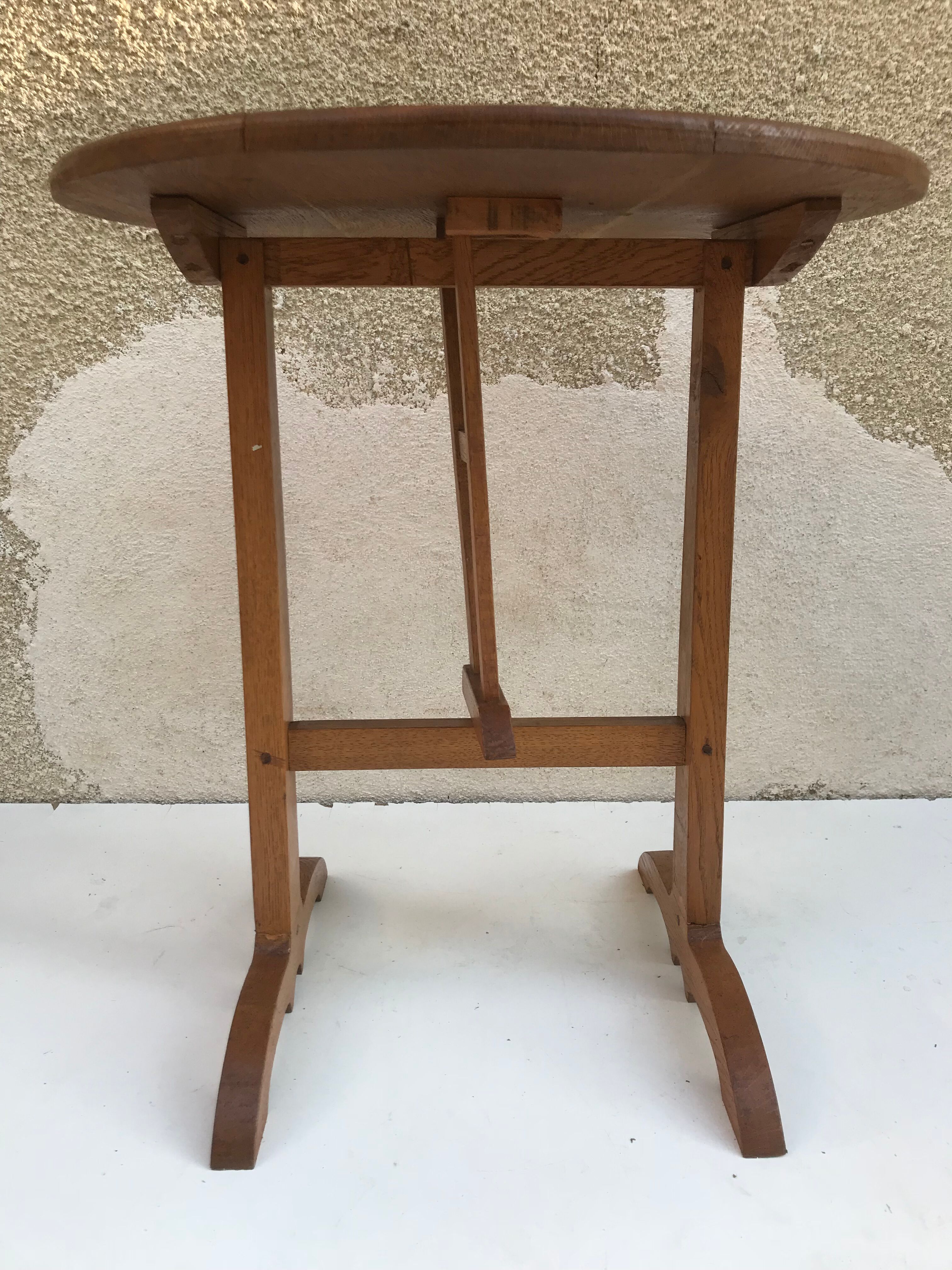 Old table target burgundy wood walnut