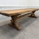 Solid oak bench from the 1950s