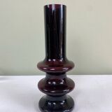 Vintage design glass vase
