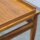 Mid Century Walnut Serving Cart, Czechoslovakia, 1970s