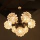 Mid-century glass chandelier , Kamenický Šenov, 1960´s