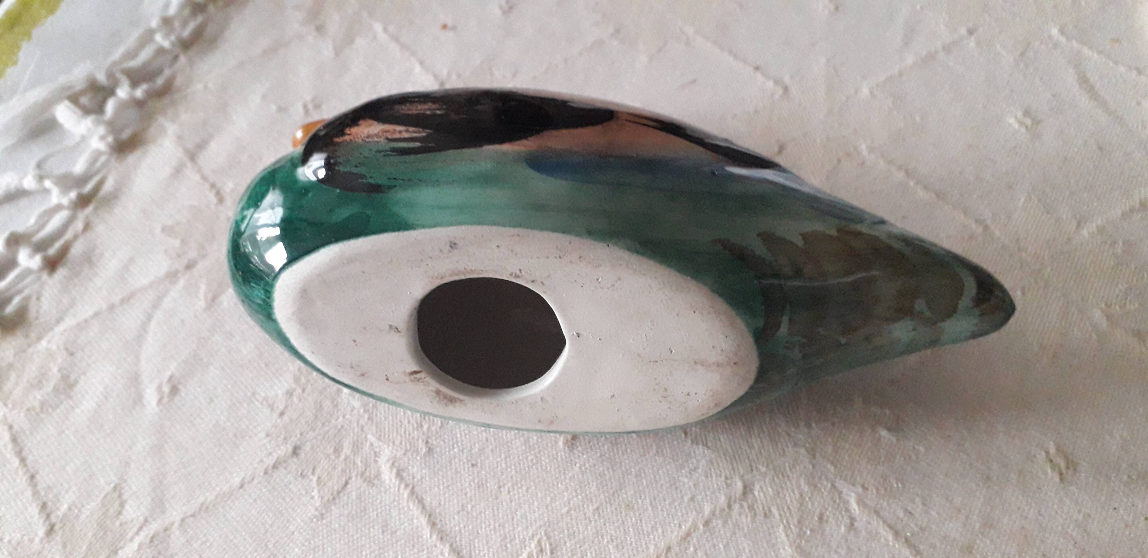 Vintage ceramic duck