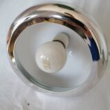Articulated lamp, plastic and chrome, mushroom, 1970 style