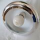 Lampe articulée, plastique et chrome, champignon, style 1970