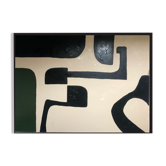 Minimalist acrylic painting 116x81cm
