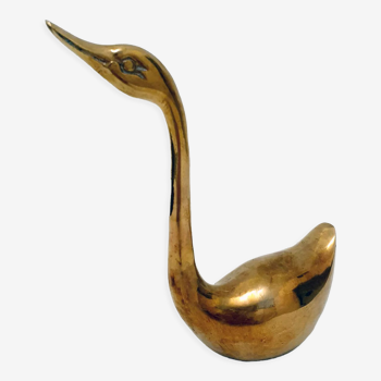 Brass swan