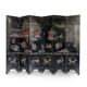 Coromandel lacquered Chinese screen with 6 panels