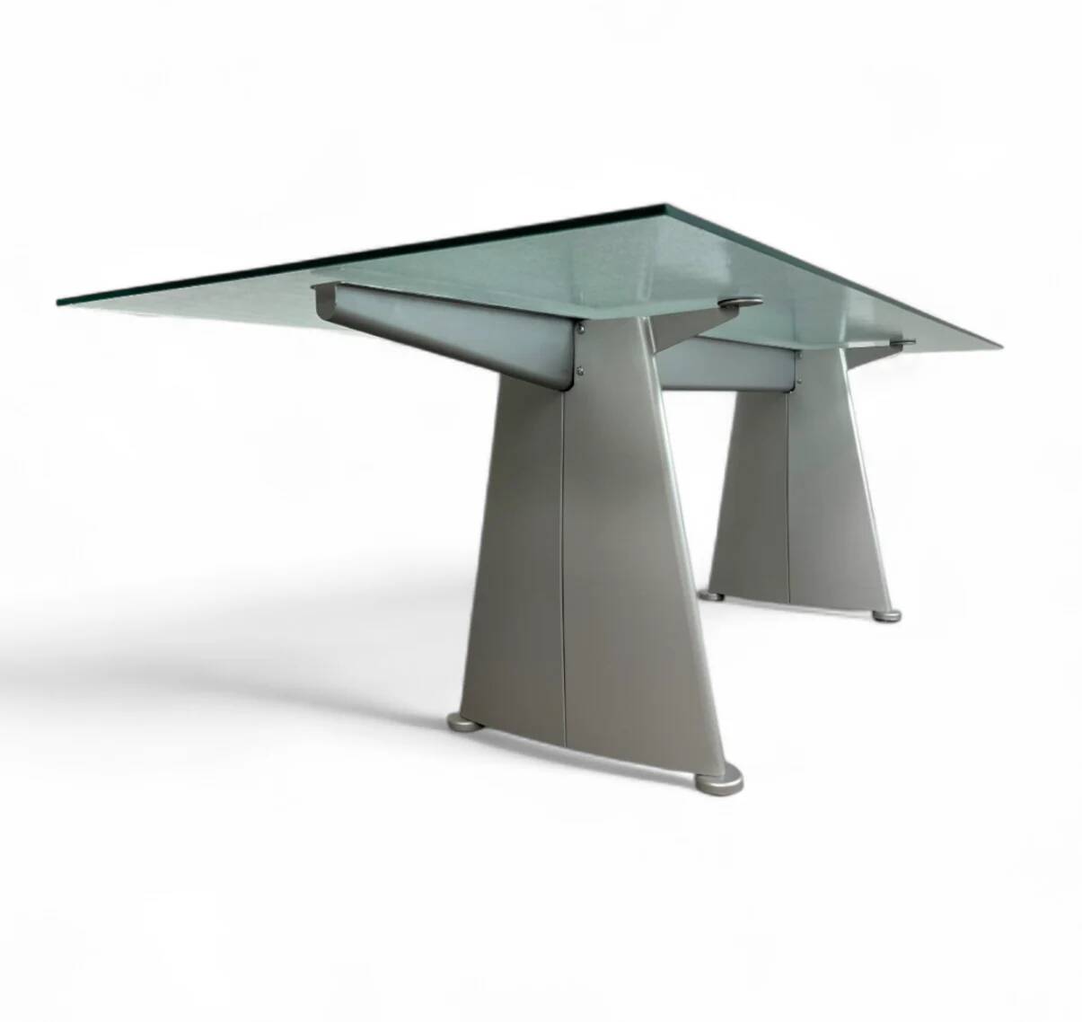 Jean Prouvé Trapèze dining table by Tecta, 1980s