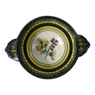 Henriot Quimper botanical bowl