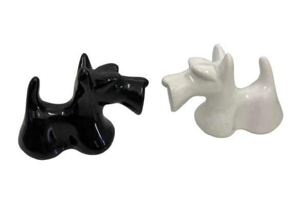 Ceramic salt and pepper shakers