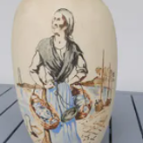 Ceramic vase by Cazalas