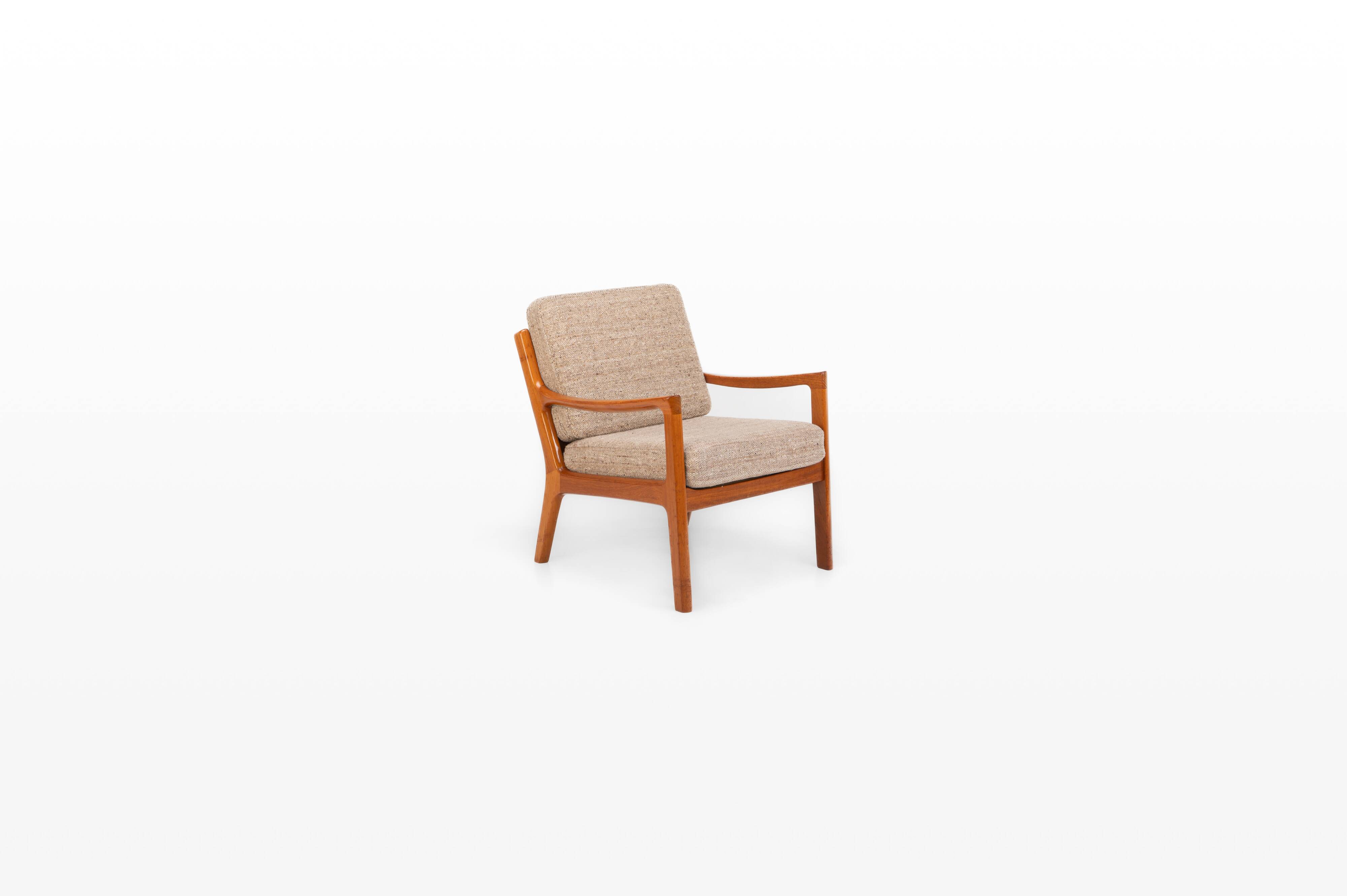 Easy chair by Ole Wanscher for Peter Jeppesen Møbelfarbik, Denmark 1960s
