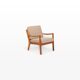 Easy chair by Ole Wanscher for Peter Jeppesen Møbelfarbik, Denmark 1960s