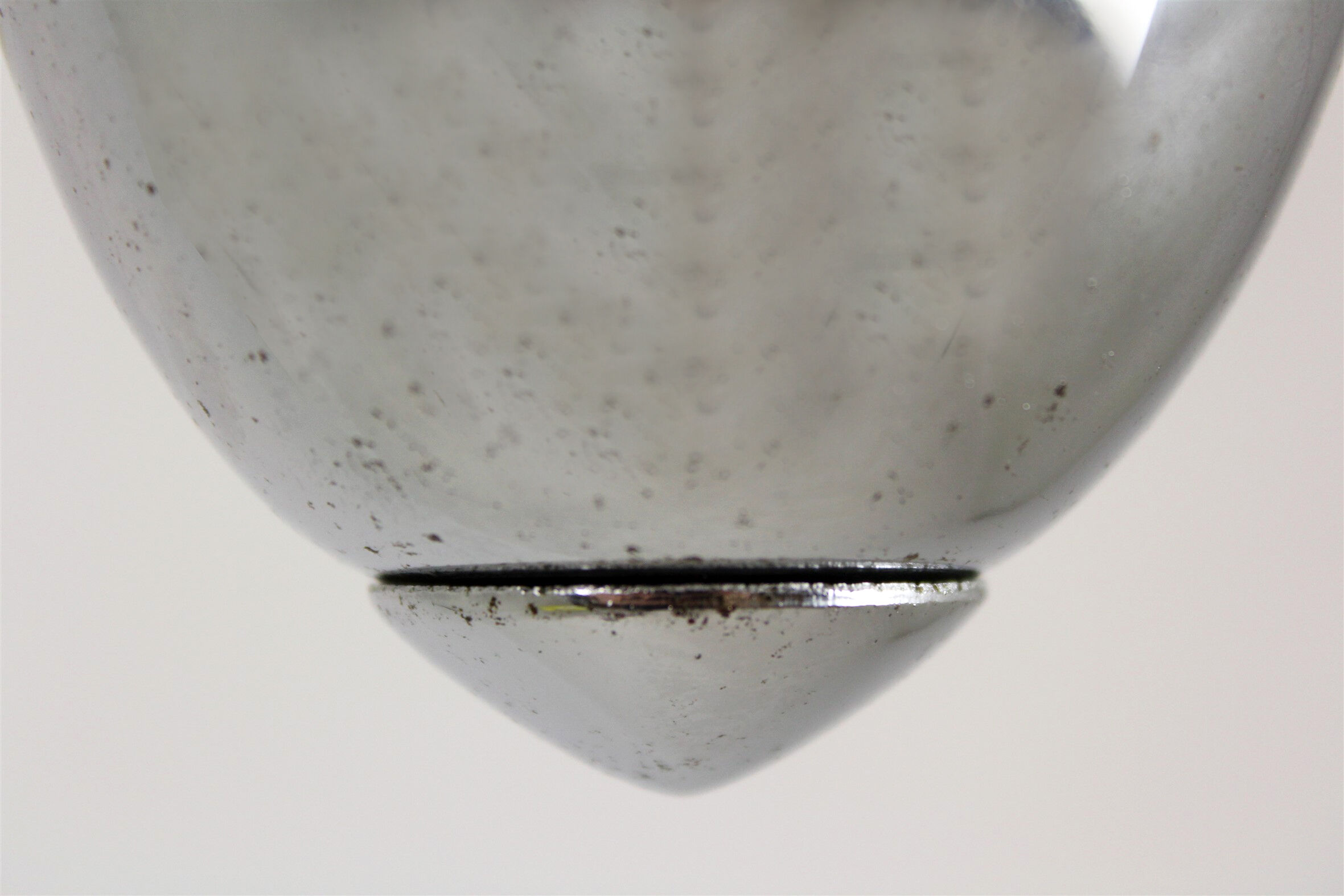 Vintage Chrome Three-Armed Ceiling Lamp from Instala Decin, 1950s