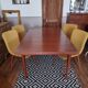 Scandinavian dining expandable room table