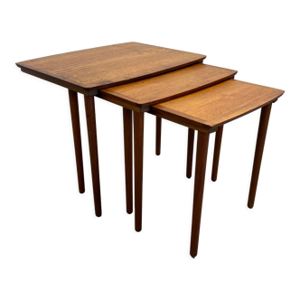 Scandinavian nesting tables design Mobelintarsia