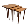 Scandinavian nesting tables design Mobelintarsia