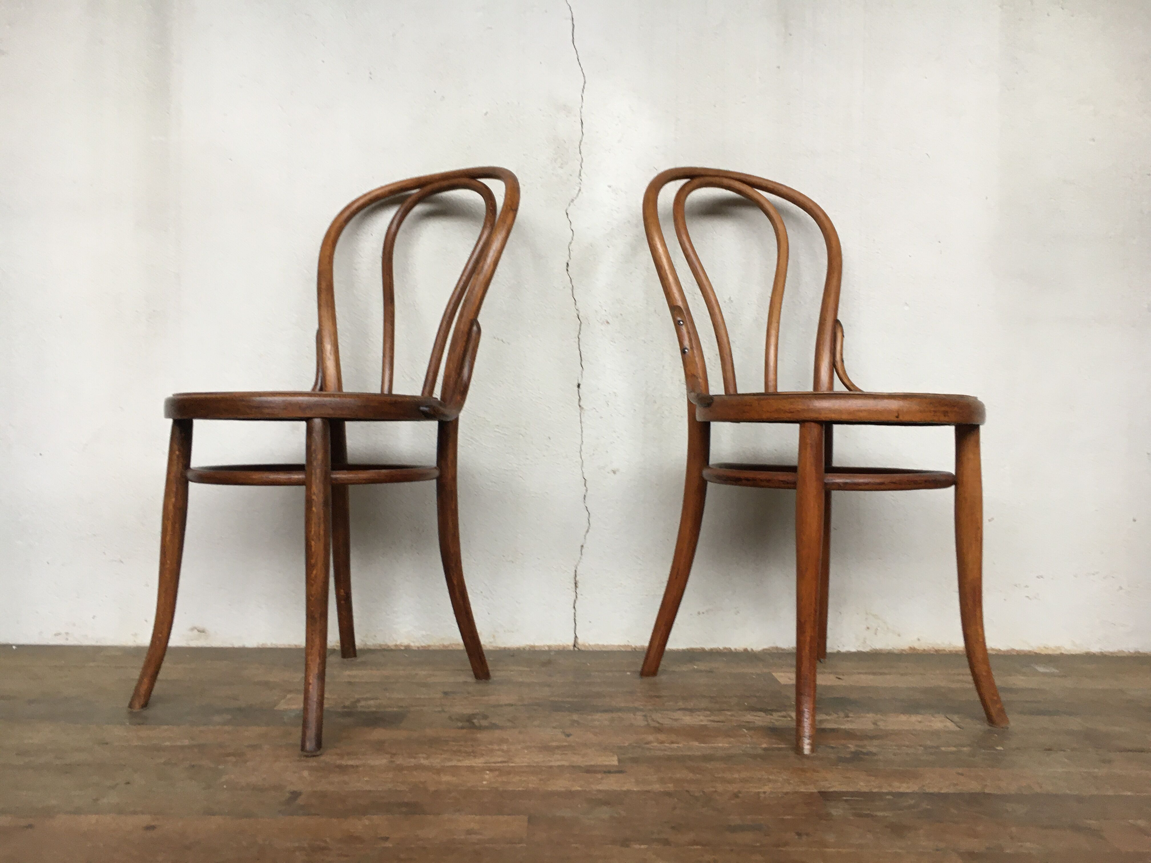 Pair of bistro chair number 14