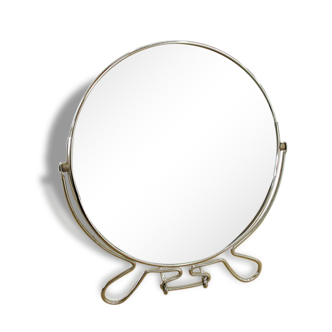 Miroir barbier “rond”