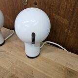 Pair of Italian design bedside lamps 1970 Valenti