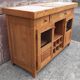 Buffet de cuisine - Billot - Table de boucher