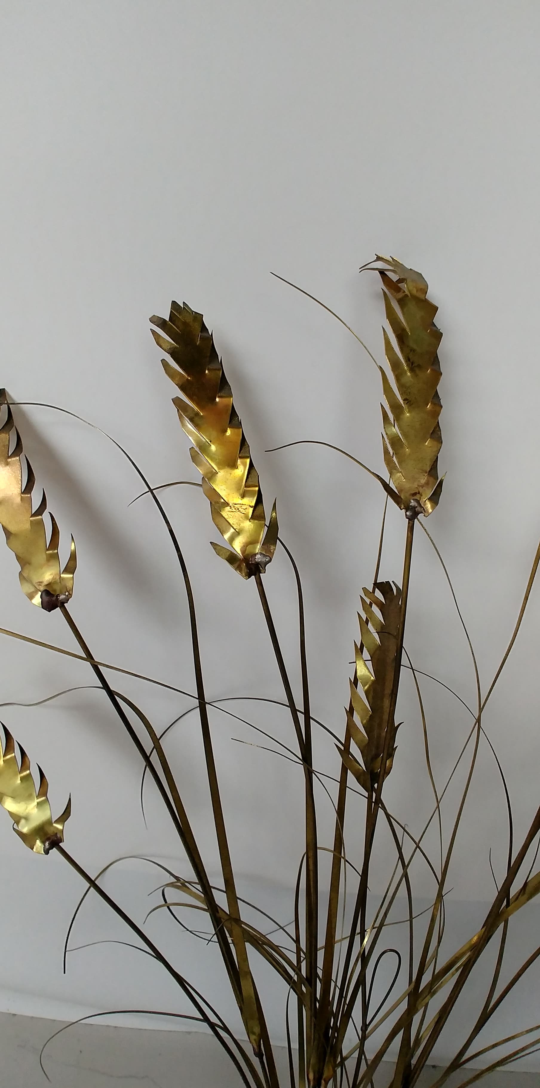 Daniel d'Haeseleer's brass mural sculpture