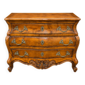 Curved tomb commode Louis XV