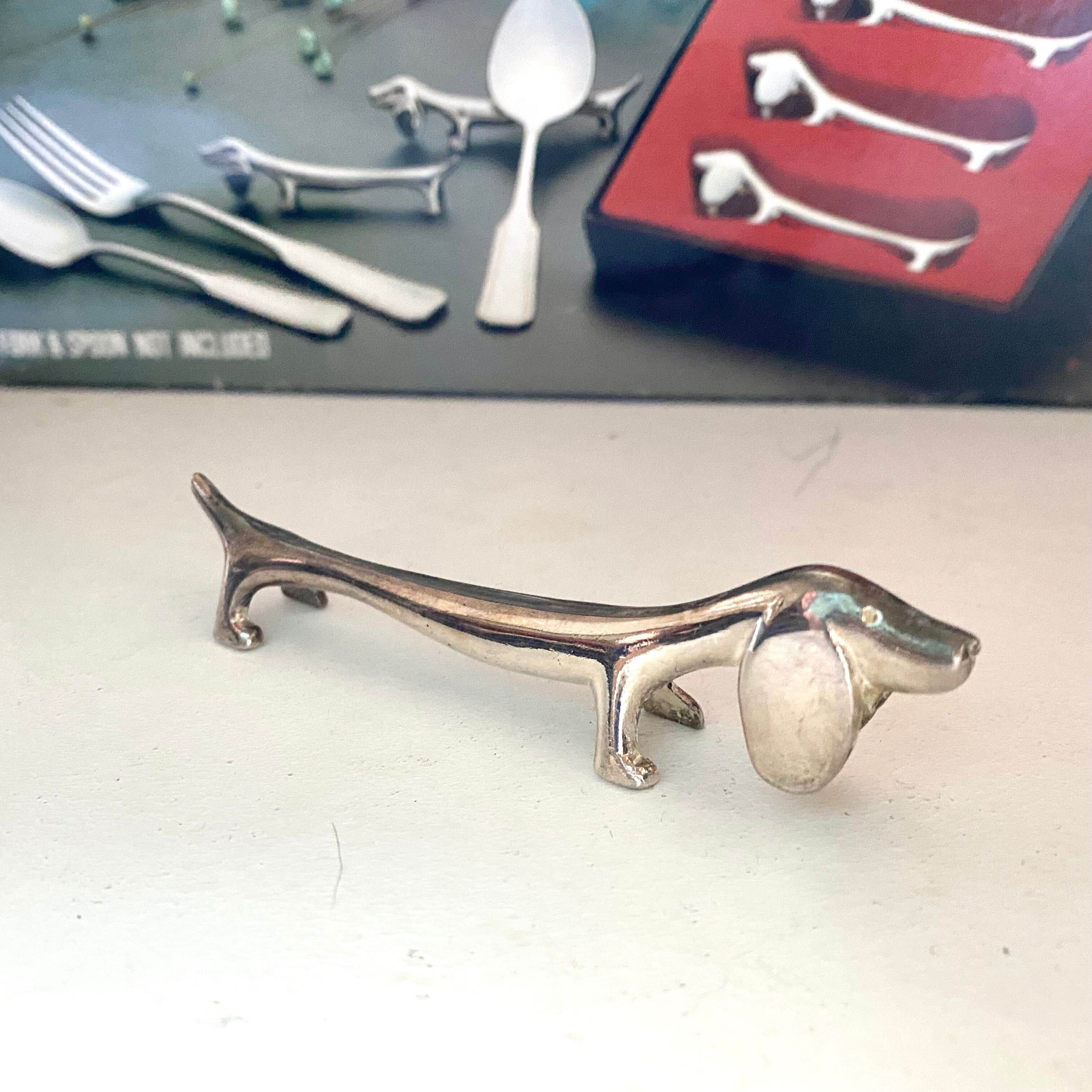 Vintage dog knife holders