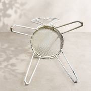 Garden chair "Cœur" attributed to Mathieu Matégot, perforated metal, years