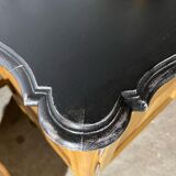 Buffet 2 doors in solid cherry louis XV style