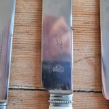 Setvde 12 knives in bakelite and stainless steel