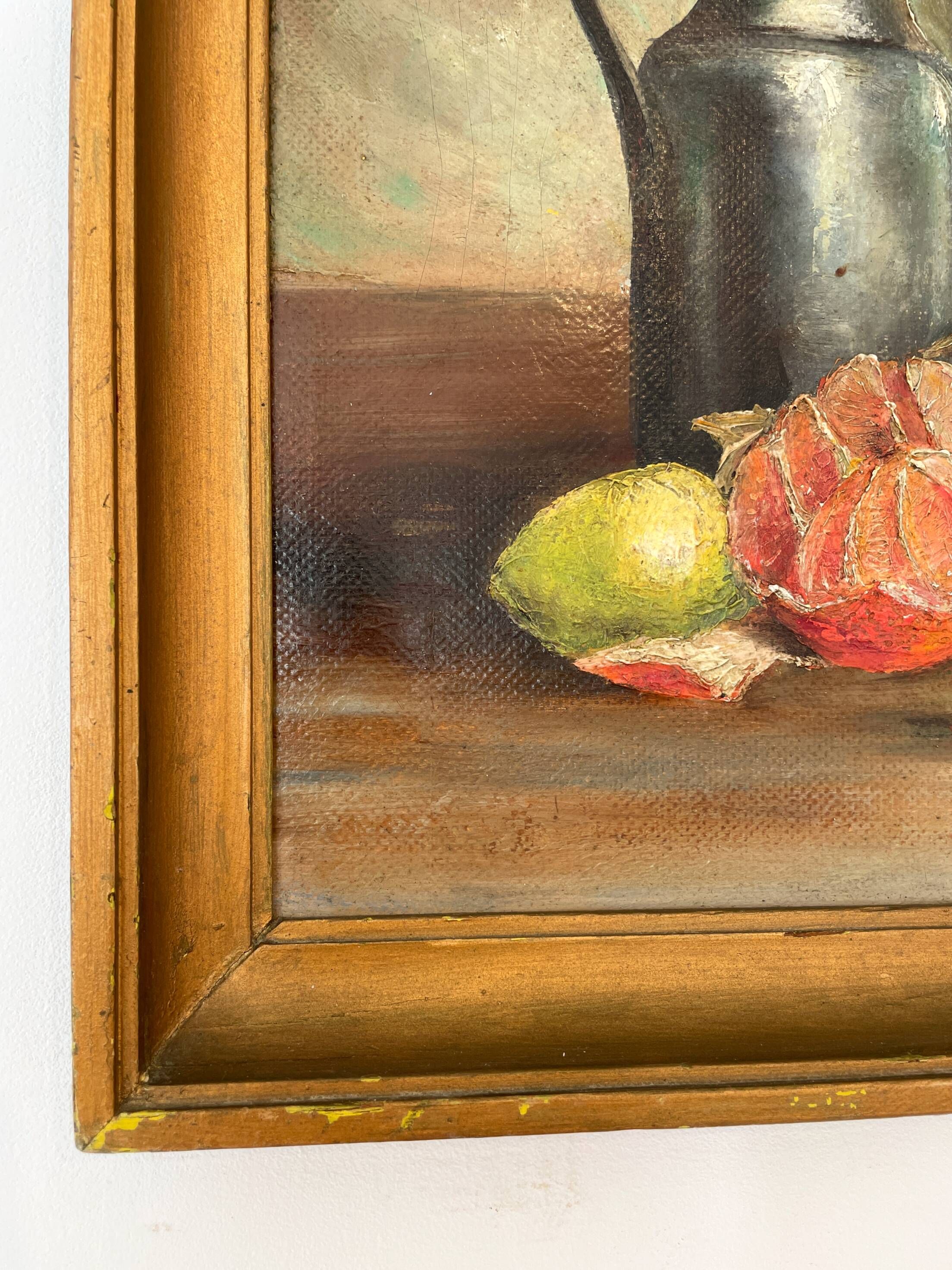 Oil on canvas signed Hélène Rynders - Still life - 1930/1940 - 61x44cm