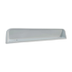 Vintage white glazed ceramic wall shelf