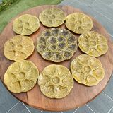 Vintage oyster service Gien – ceramic