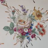 Large porcelain dish Limoges Email