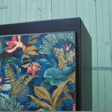 Renovated boarding school cabinet