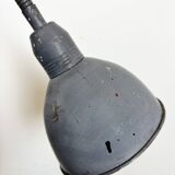 Grey Industrial Gooseneck Scissor Wall Lamp from Elektroinstala, 1960s