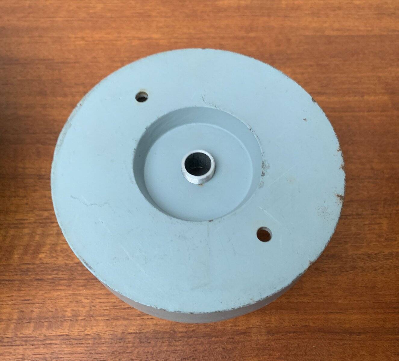 Mid-century German minimalist ceiling lamp by Bega.