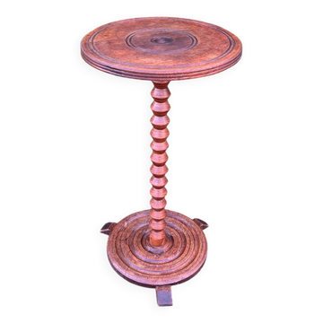 Table d'appoint, sellette en bois