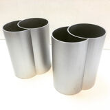 Pair of minimalist vase, 70s