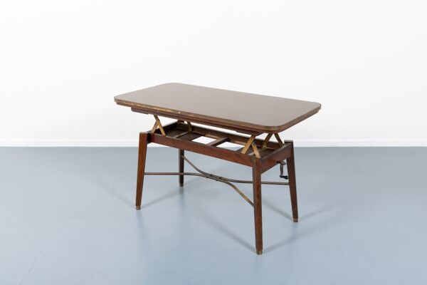 Modern Italian adjustable table, 1960s