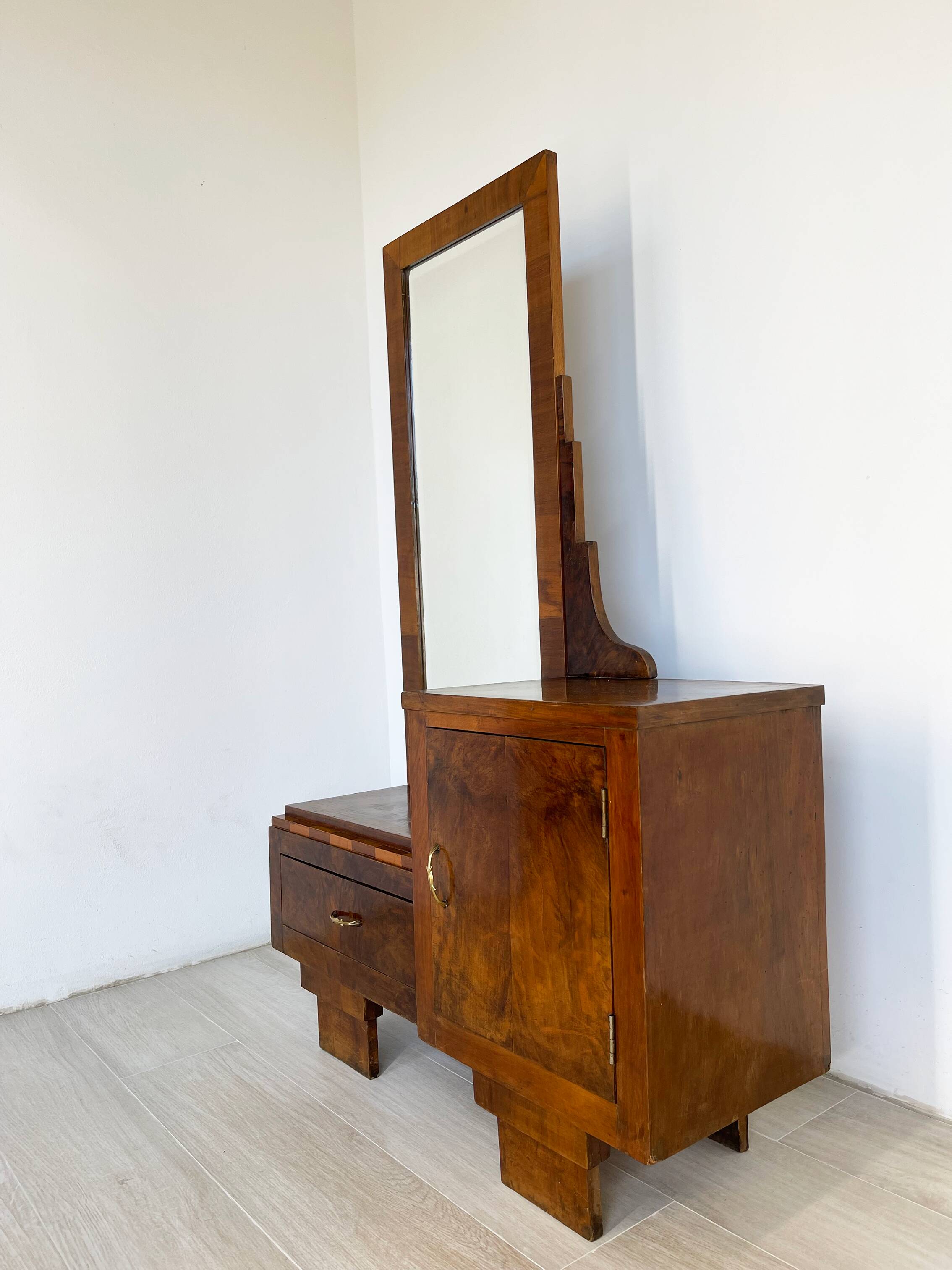 Pétinus/console Art Déco italienne des années 1920/1930.