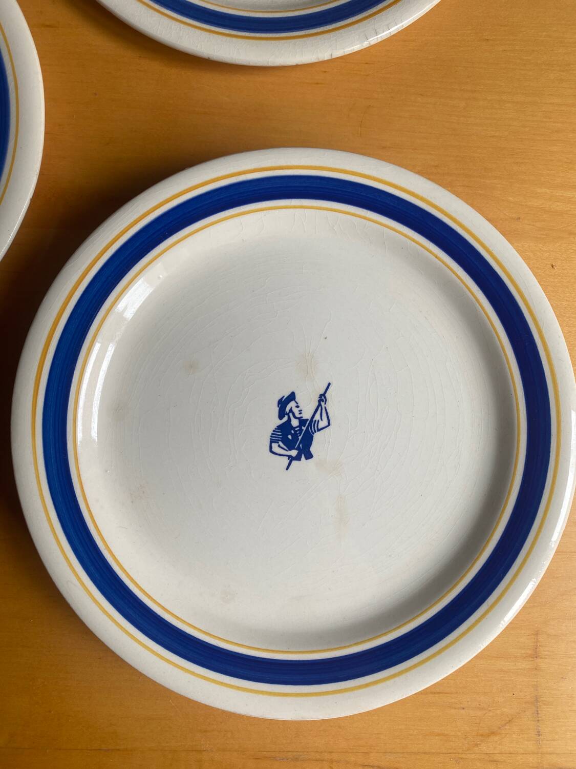 Gien - serie de 6 assiettes