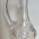 Carafe en cristal taillé