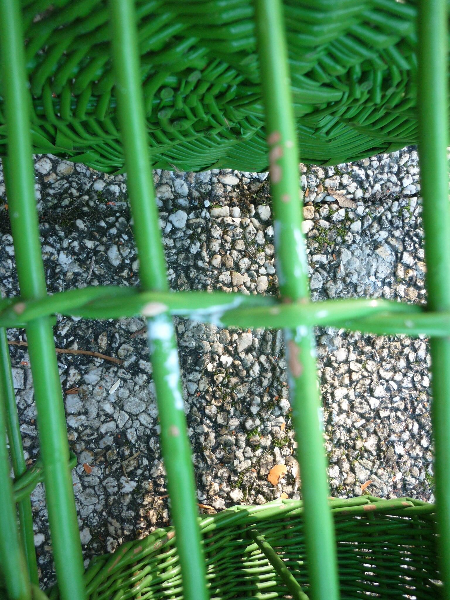 Green portable bar from the 70s-80s