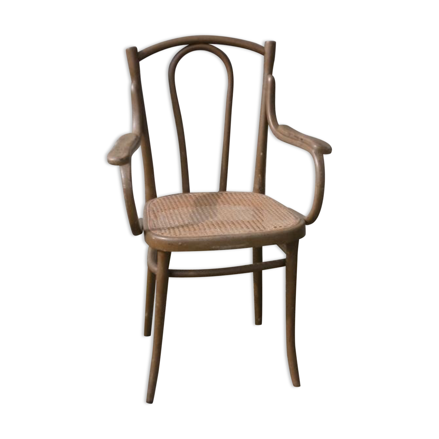 Viennese bistro armchair sitting cane