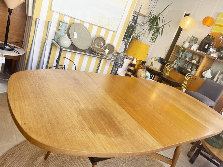 Scandinavian “smørrebrød” coffee table, 1960