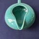 Earthenware milk jug signed Molin, Charolles. 1970s.